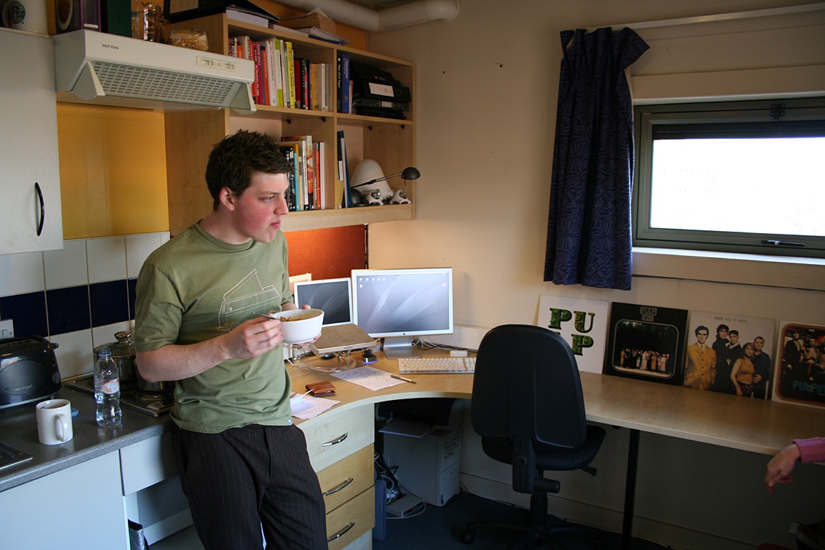 Paul Farnell in Dorm