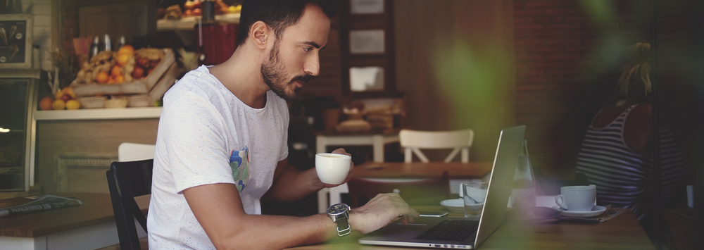 Person Working in Remote-First Culture