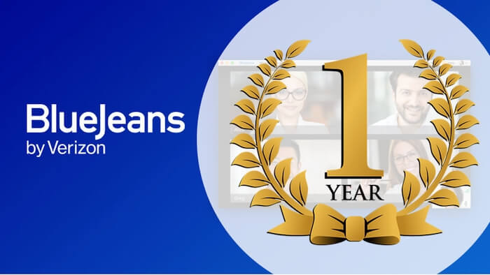 bluejeans 1 year