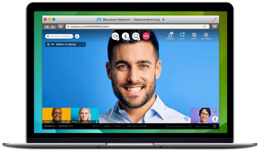BlueJeans WebRTC Browser-Based Video Conferencing