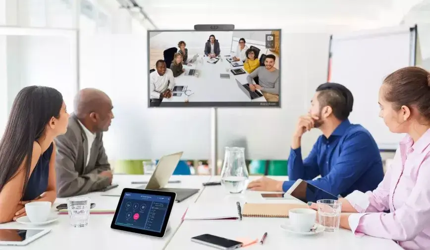 Poly Room System with BlueJeans