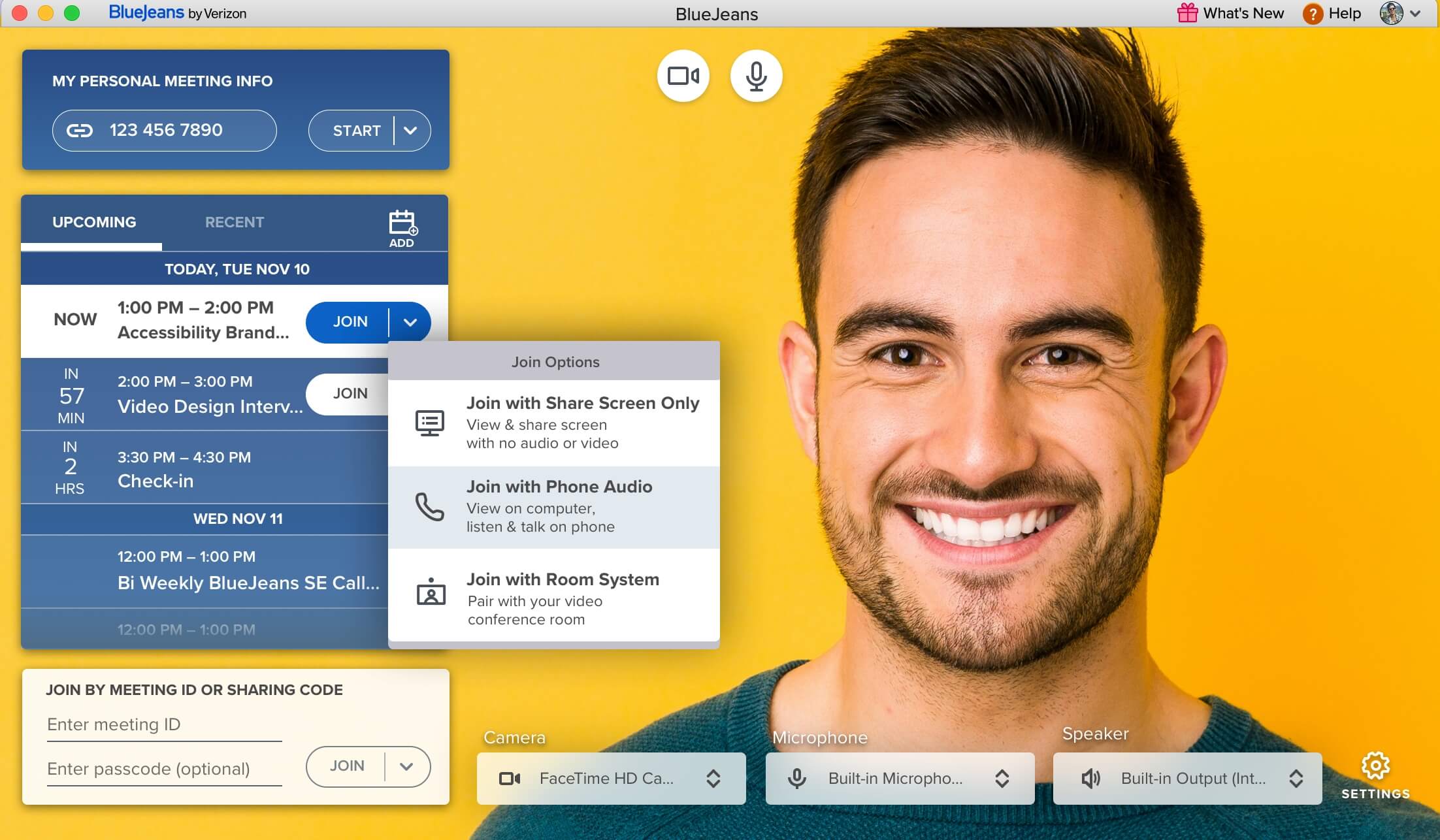 Meetings-desktop-app