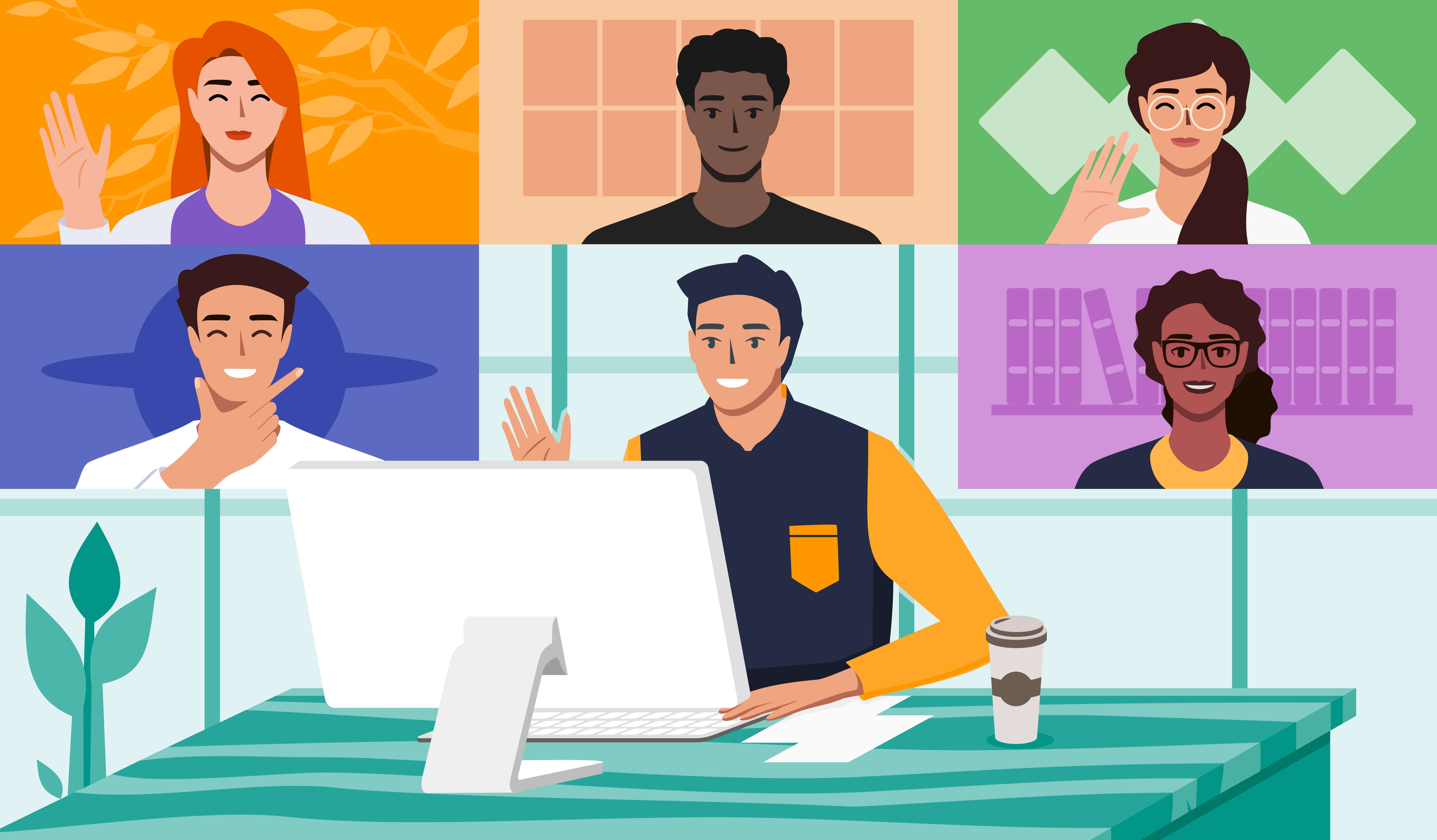 Virtual Meeting Room 