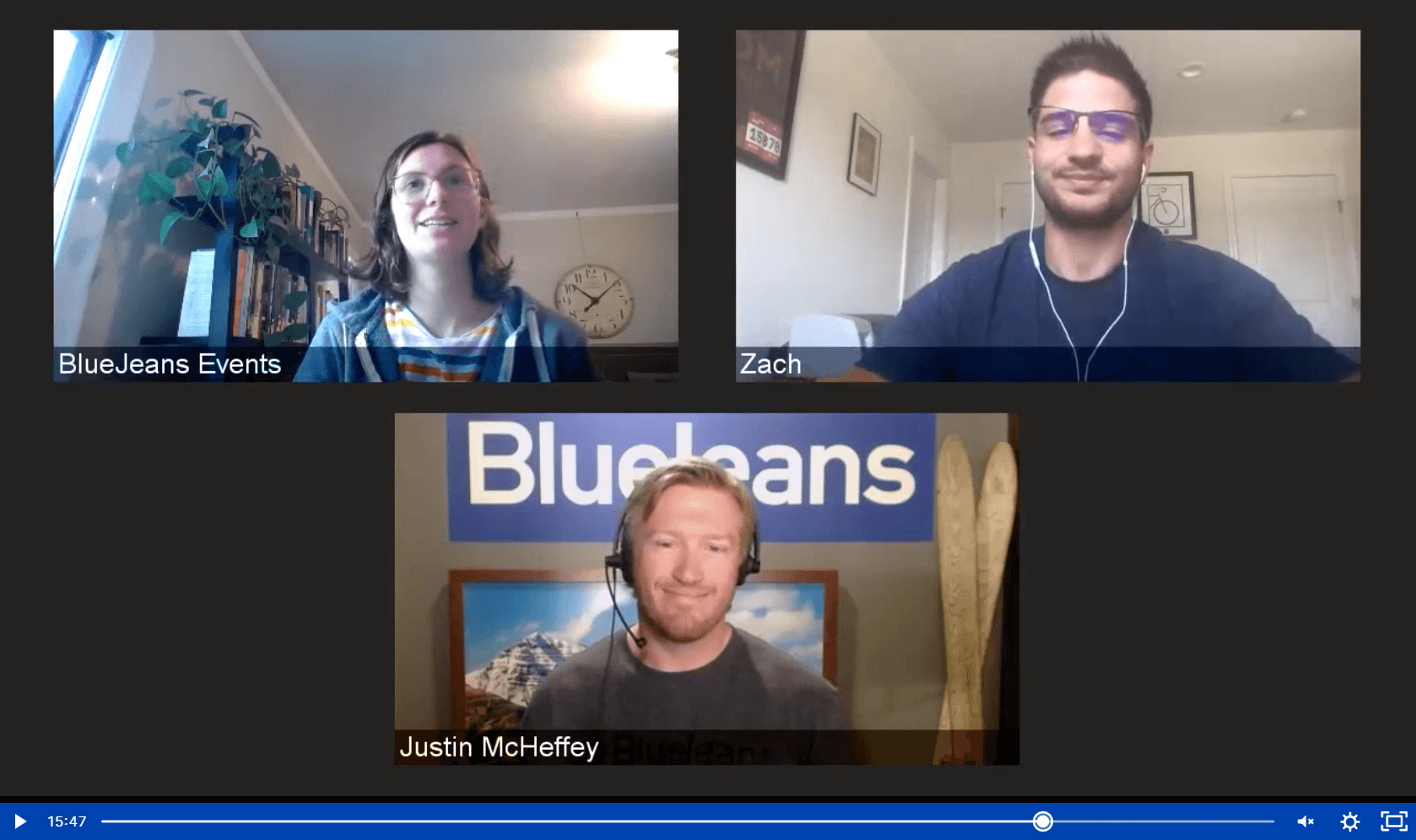 Splash and BlueJeans Events