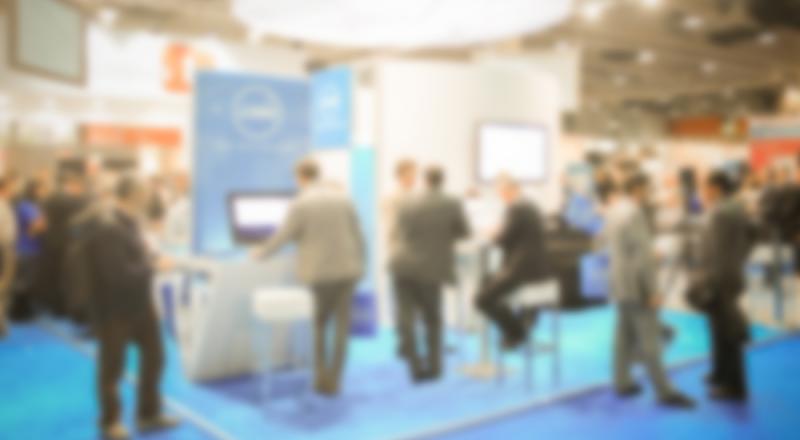 Trade Show at Blue Booth